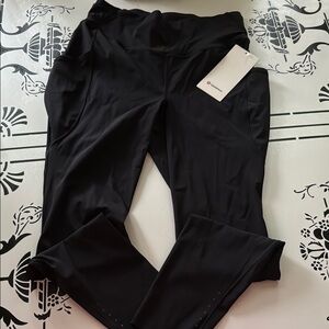 Lululemon Black Leggings  - fast & free high rise 28” pockets